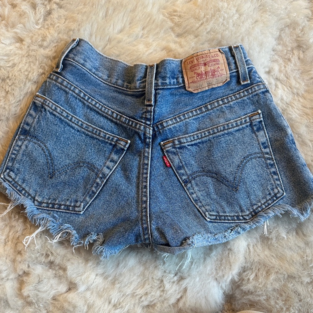 Levi's Women's Classic Blue Jean Shorts